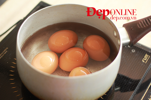 khai vị; trứng; thịt xông khói; cách làm món khai vị; món ngon dễ làm; món trứng đơn giản