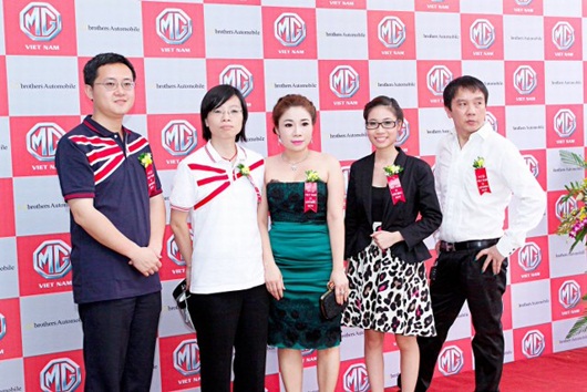 Chính thức ra mắt thương hiệu OTO MG tại Việt Nam