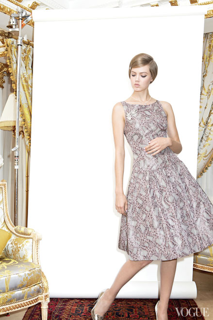 đầm vintage rochas