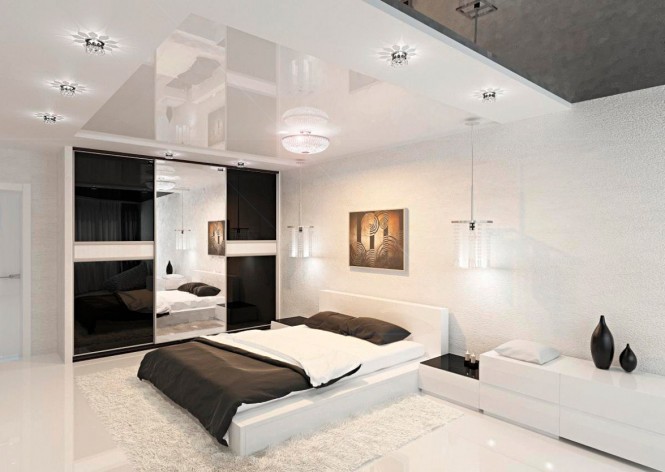 Những mẫu thiết kế hiện đại cho phòng ngủ năm 2013