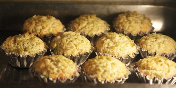 muffin cốm, món ngon với cốm, làm bánh gì với cốm, chế biến cốm