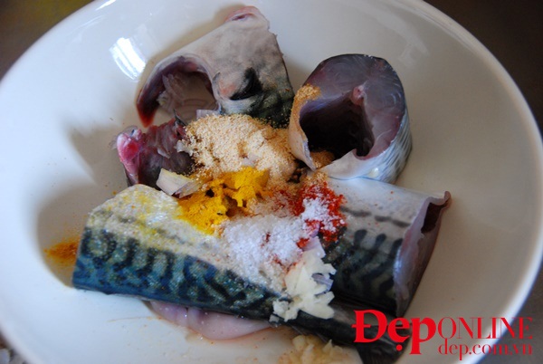 cá thu nướng, cá đuối nướng, công thức bún cá, món ngon với cá, chế biến cá thu