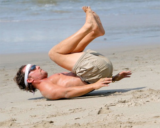 Matthew McConaughey yoga deponline