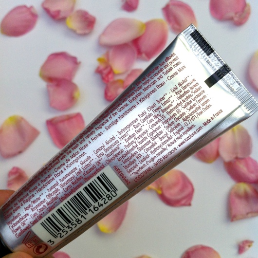 Kem dưỡng da tay L'Occitane Velvet Hand Cream Rose 4 Reines review deponline