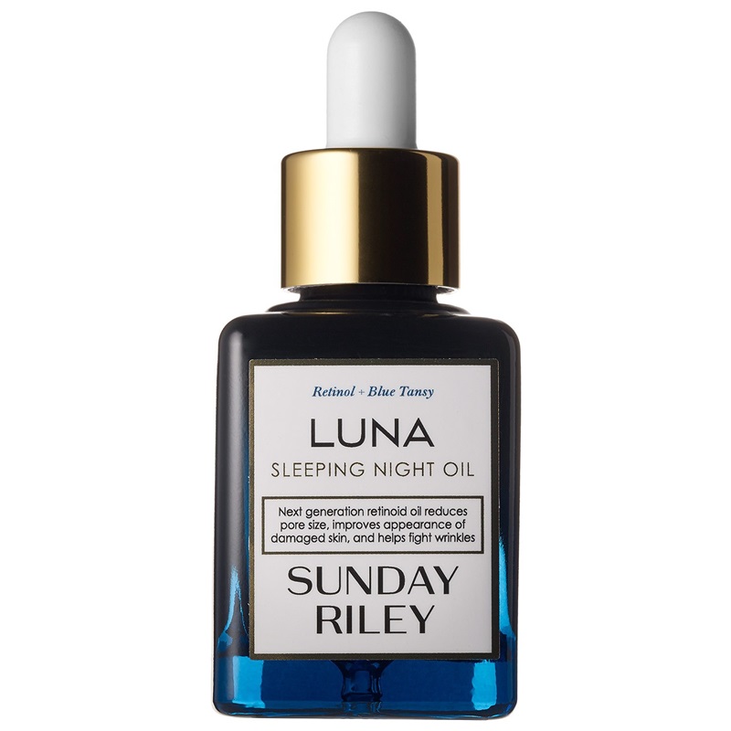Sunday Riley Luna Sleeping Night Oil: Có tác dụng làm khít lỗ chân lông, cải thiện các vùng da bị tổn thương và chống lại các nếp nhăn. Giá: khoảng 2.500.000 VNĐ.
