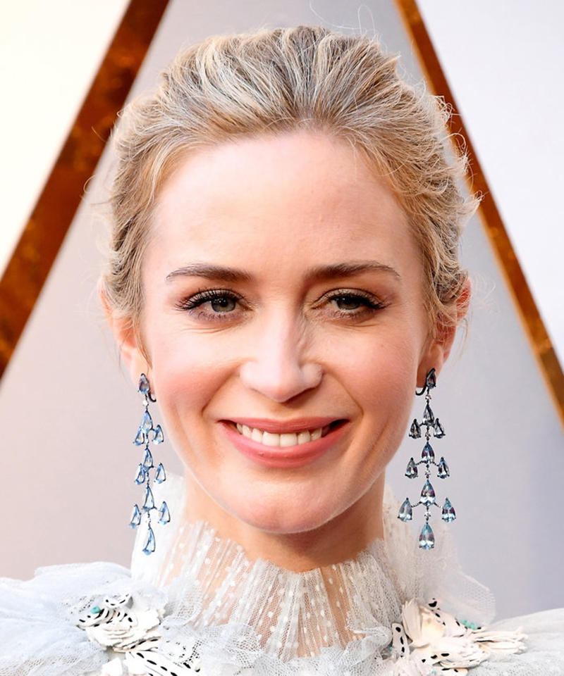 HOLLYWOOD, CA - MARCH 04: Emily Blunt attends the 90th Annual Academy Awards at Hollywood & Highland Center on March 4, 2018 in Hollywood, California. (Photo by Steve Granitz/WireImage)