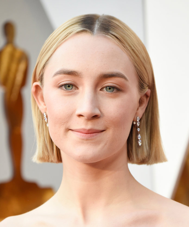HOLLYWOOD, CA - MARCH 04: Saoirse Ronan attends the 90th Annual Academy Awards at Hollywood & Highland Center on March 4, 2018 in Hollywood, California. (Photo by Kevin Mazur/WireImage)