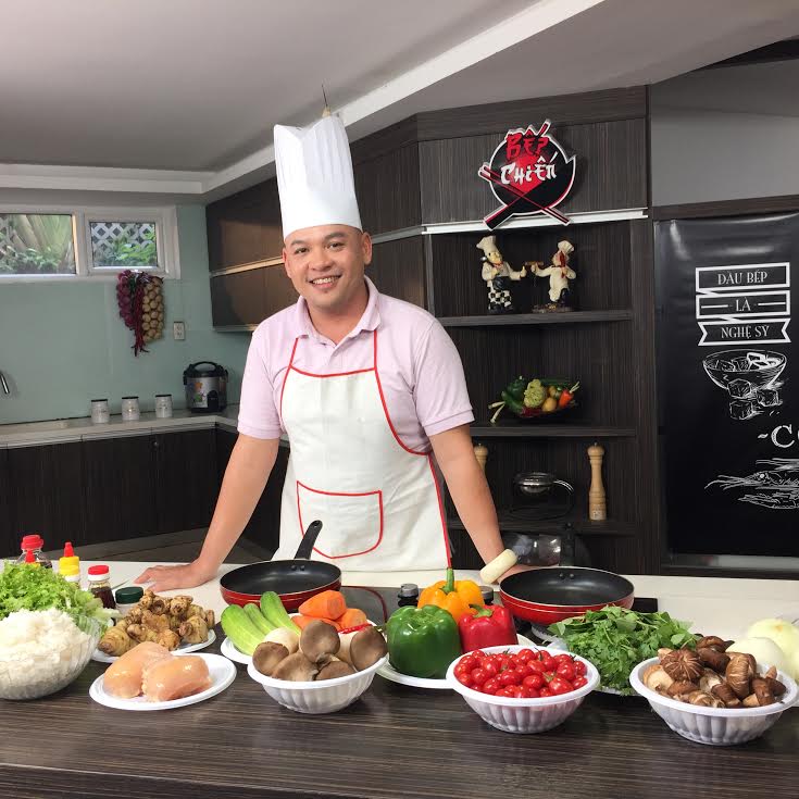 Alain Nghĩa; đầu bếp; iron chelf vietnam; bếp chiến; nấu ăn; chương trình ẩm thực