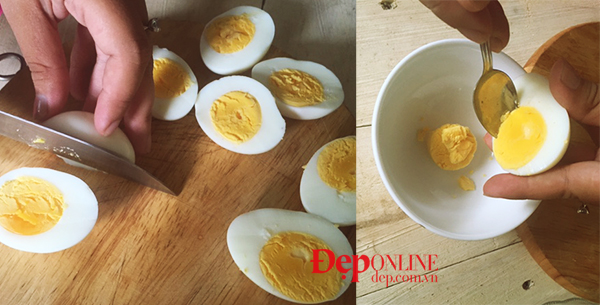 khai vị; trứng; thịt xông khói; cách làm món khai vị; món ngon dễ làm; món trứng đơn giản