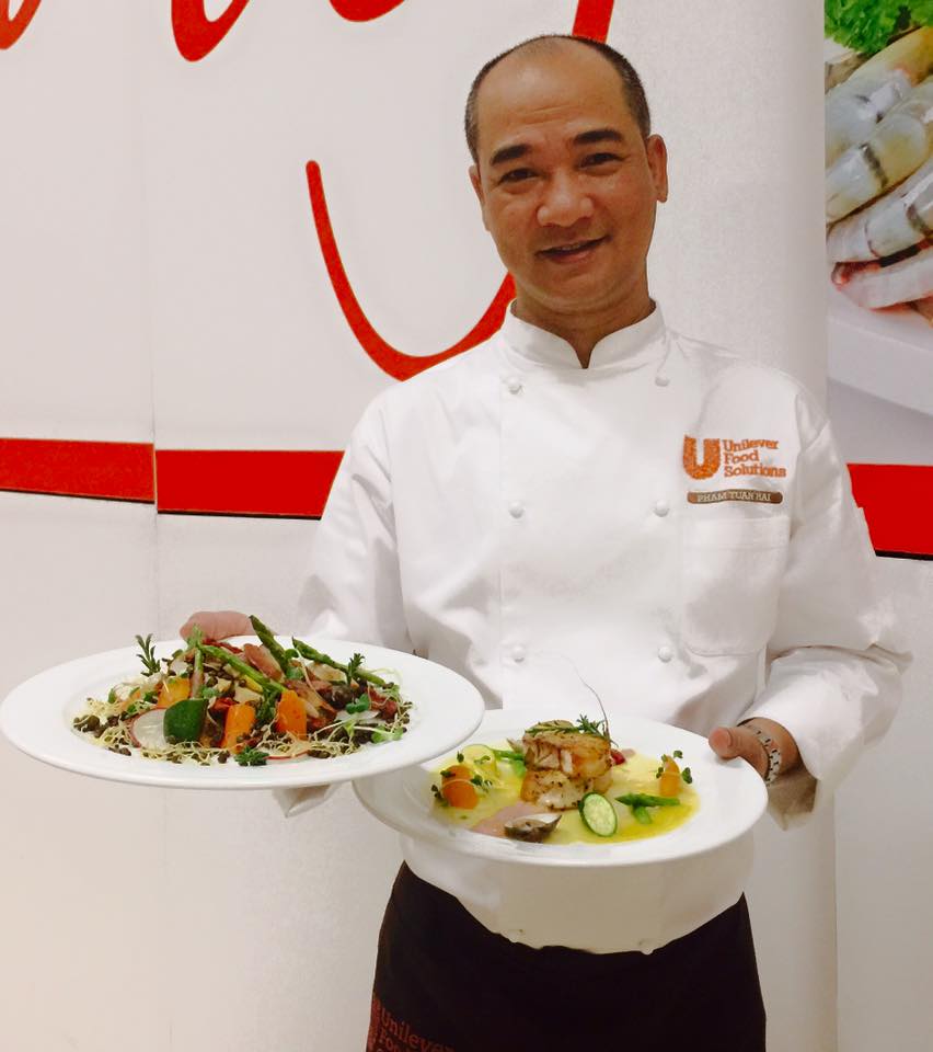 masterchef vietnam, phạm tuấn hải, giám khảo, đầu bếp, hi chef, unilever food solutions