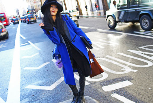 Street Style, Tuần lễ Thời trang London Thu Đông 2014/2015, sắc màu