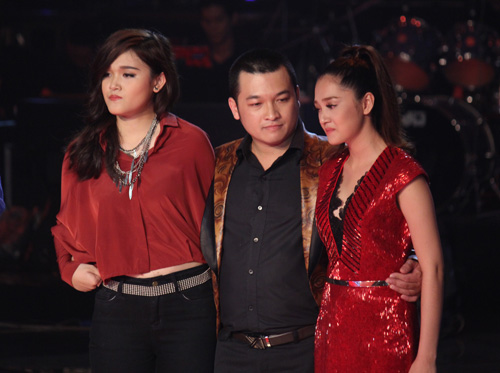 Mặc hát dở, Bảo Anh vẫn được sủng ái, Ca nhạc - MTV, Giong hat Viet, the voice, the voice 2012, Bao Anh, HLV, Tran Lap, Thu Minh, Phuong Linh, sing off, ket qua, thi sinh, tin tuc