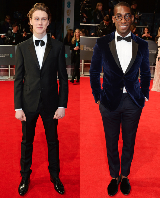 George MacKay, Tinie Tempah, Burberry, BAFTA 2014, Thời Trang, Đẹp Online