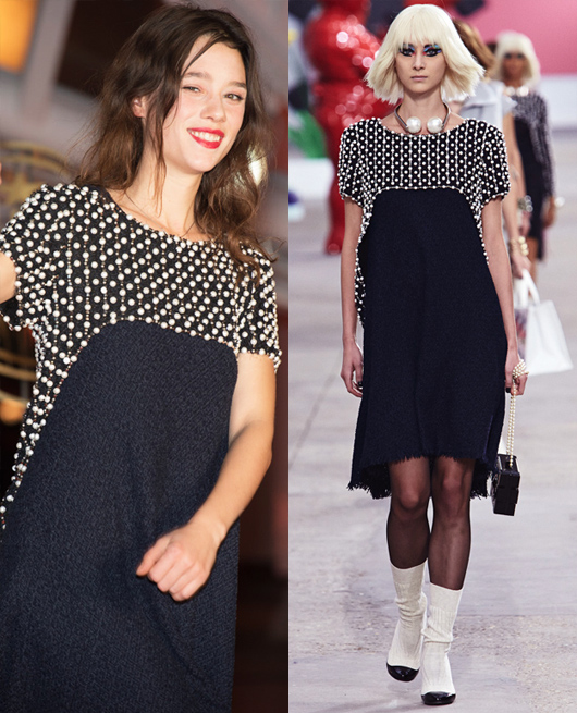 Astrid Bergès-Frisbey, Chanel, Chanel Womenswear Spring Summer 2014, Celebrities Fashion, Sao Mặc Gì, Thời Trang, Đẹp Online