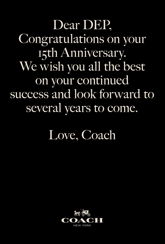 Tạp chí Đẹp, sinh nhật, Coach