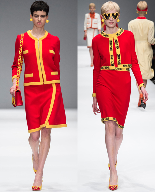 McDonalds, Moschino Thu Đông 2014/2015, Tuần lễ Thời trang Milan, Thời Trang, Đẹp Online