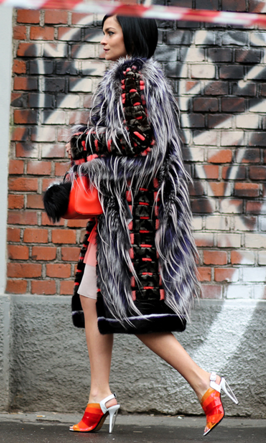 Xu hướng lông, Tuần lễ Thời trang Milan Thu Đông 2014/2015, Xu hướng thời trang, Đẹp Online