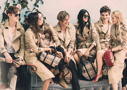 Burberry, chiến dịch Xuân Hè 2014