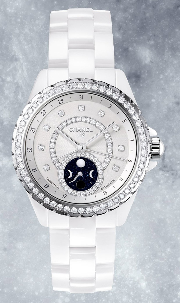 J12 Moonphase, Chanel, đồng hồ