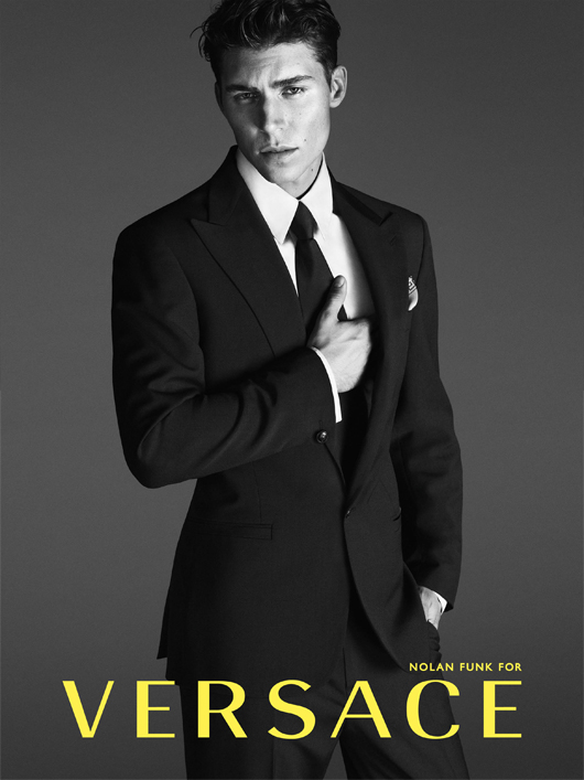 Nolan Funk, Versace, Chiến dịch Xuân Hè 2014