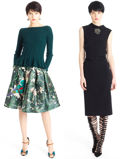 Oscar de la Renta, Pre-Fall 2014, Chớm Thu 2014