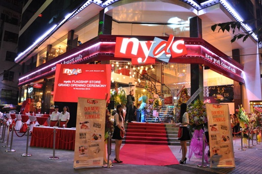 chuỗi nhà hàng cà phê nydc khai trương Flagship Store