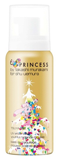 Shu Uemura TSUYA Skin: Kem lót trang điểm dạng mousse nằm trong BST Princess