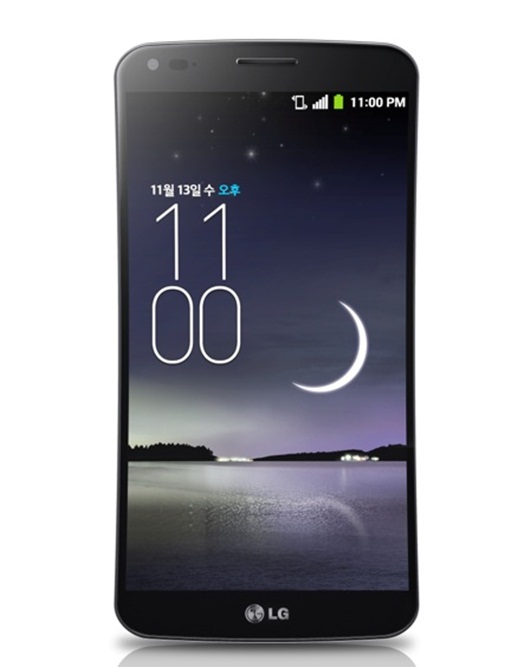 Ra mắt điện thoại LG G Flex - màn hình cong  