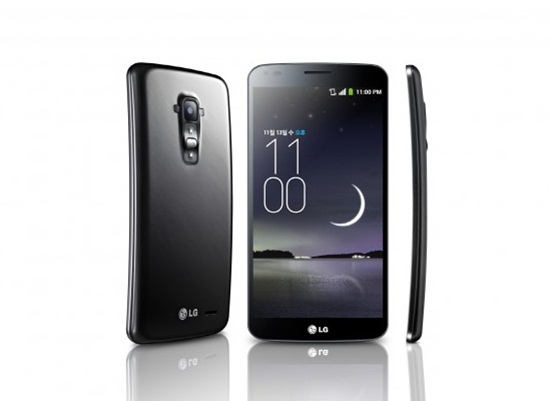 Ra mắt điện thoại LG G Flex - màn hình cong  