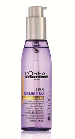 Dầu dưỡng Liss Unlimited giúp tóc sáng bóng, mềm mại và vào nếp