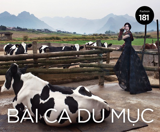 Bộ hình thời trang “Bài ca du mục” - Mộc Châu