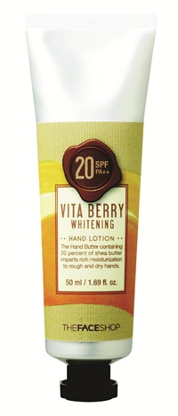 The Face Shop - Vita Berry Whitening Hand Lotion
