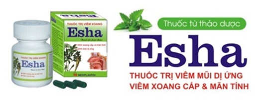  thuốc trị viêm xoang Esha