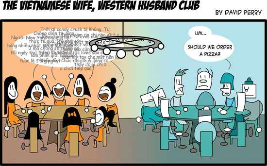 “The Vietnamese Wife, Western Husband Club”