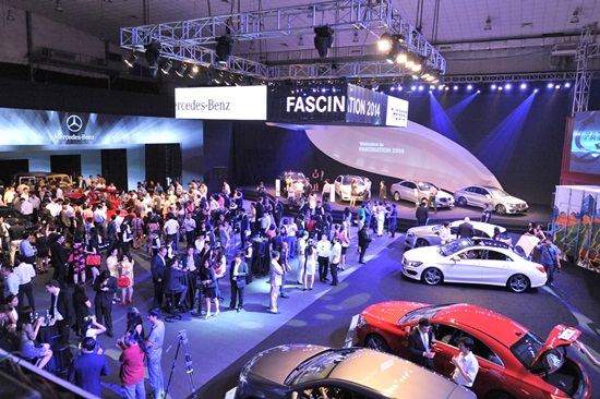 triển lãm Fascination 2014 - Mercedes-Benz