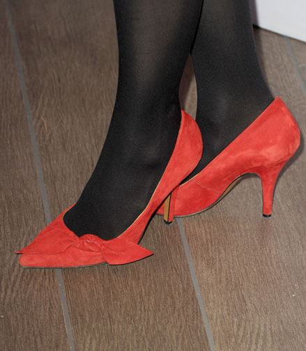 30 đôi giầy đẹp nhất thảm đỏ năm 2013, anna hathaway