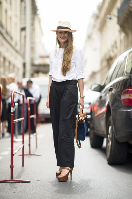 streetstyle tuần lễ thời trang xuân hè cao cấp Paris