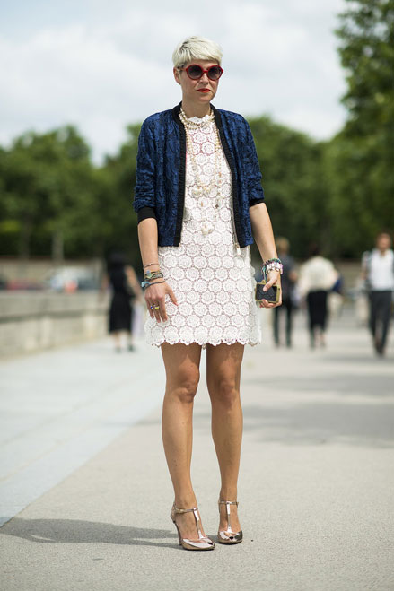 streetstyle tuần lễ thời trang xuân hè cao cấp Paris