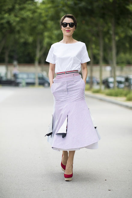 streetstyle tuần lễ thời trang xuân hè cao cấp Paris