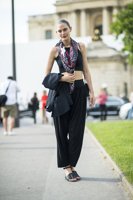 streetstyle tuần lễ thời trang xuân hè cao cấp Paris