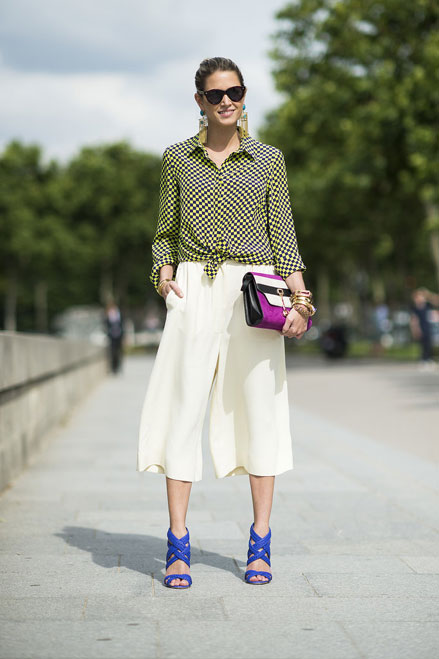 streetstyle tuần lễ thời trang xuân hè cao cấp Paris