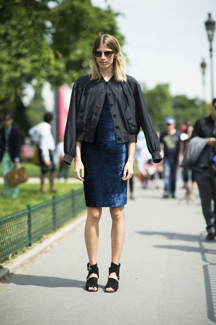 streetstyle tuần lễ thời trang xuân hè cao cấp Paris