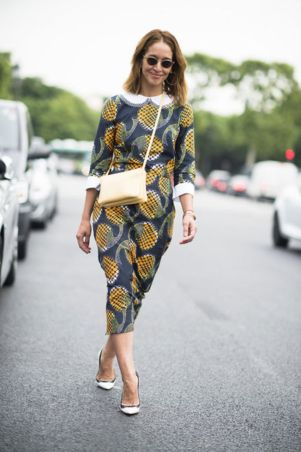 streetstyle tuần lễ thời trang xuân hè cao cấp Paris