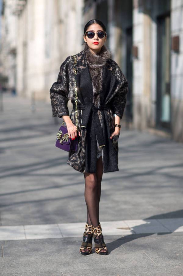 khăn len, khăn lông, thời trang thu đông 2014, street style, Olivia Palermo, alexa chung