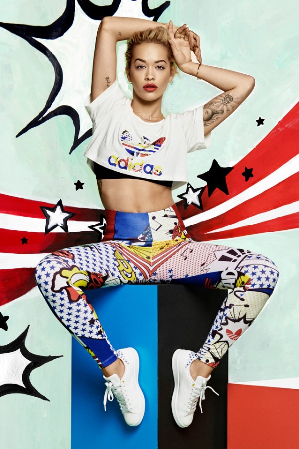 Rita Ora, Moschino, DKNY, Roberto Cavalli, Addidas, thời trang, cá tính, nóng bỏng, gợi cảm, xuân hè 2015