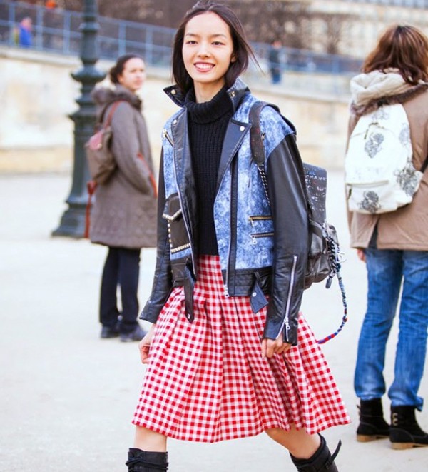 Gingham,xuân hè 2015, trend, Michael Kors, Oscar de la Renta, Altuzarra