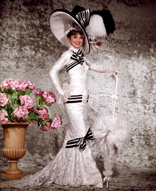 fashion in movies, my fair lady, audrey hepburn