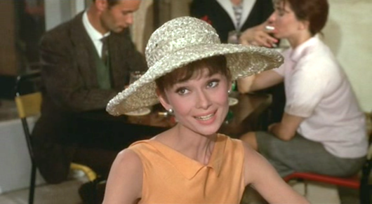 fashion in moves, paris when it sizzles, audrey hepburn