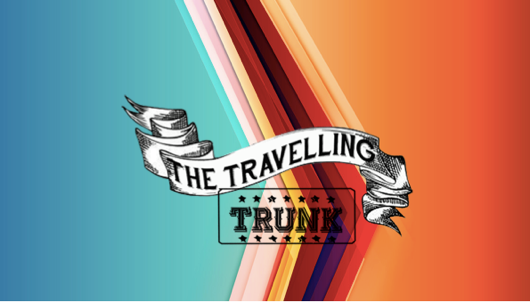 the travelling trunk, chiếc rương du hành, thời trang và nghệ thuật, fashion & art