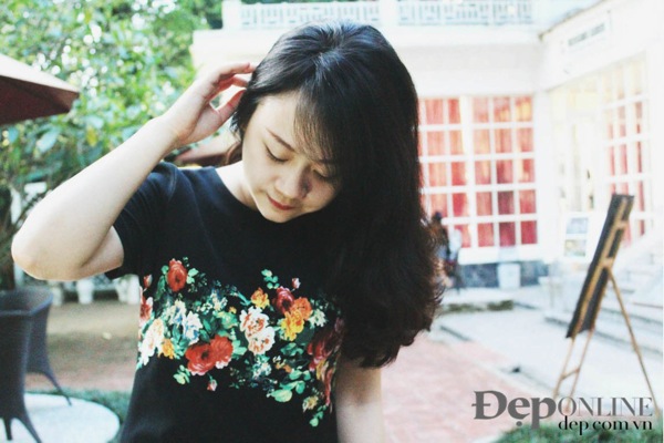 váy đen, floral, editor, đẹp online